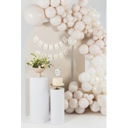 Baner ''Chrzest Święty'', biały