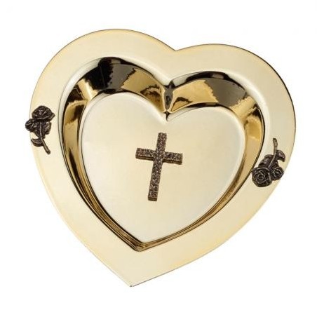 Miseczka serce złote