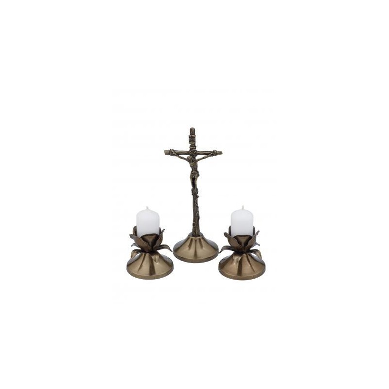 Komplet kolędowy - róża kwiat 9