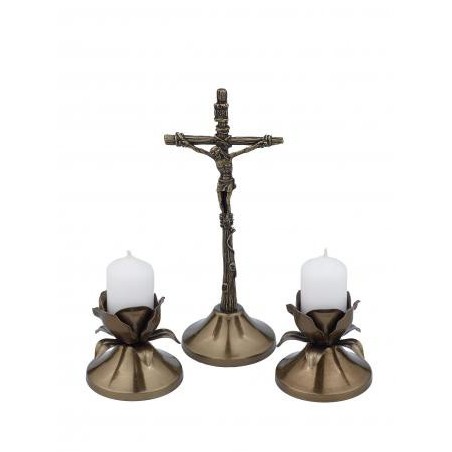 Komplet kolędowy - róża kwiat 9