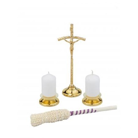 Komplet kolędowy papieski złoty 23