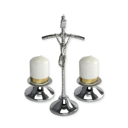 Komplet kolędowy papieski srebrny 5