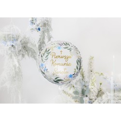 Balon foliowy ''Pierwsza Komunia Święta''