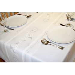 Bieżnik komunijny (srebrny)