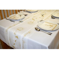 Bieżnik komunijny (złoty)