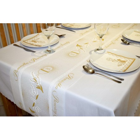 Bieżnik komunijny (złoty)