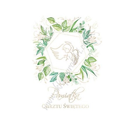 Pamiątka  Chrztu Św. 9