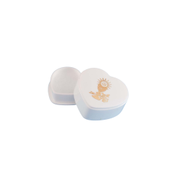 Pudelko na srebro (I Komunia Sw.) serce małe