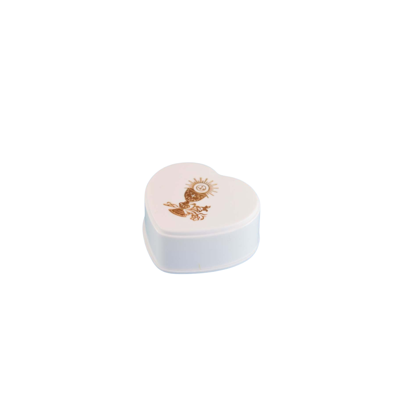 Pudelko na srebro (I Komunia Sw.) serce małe