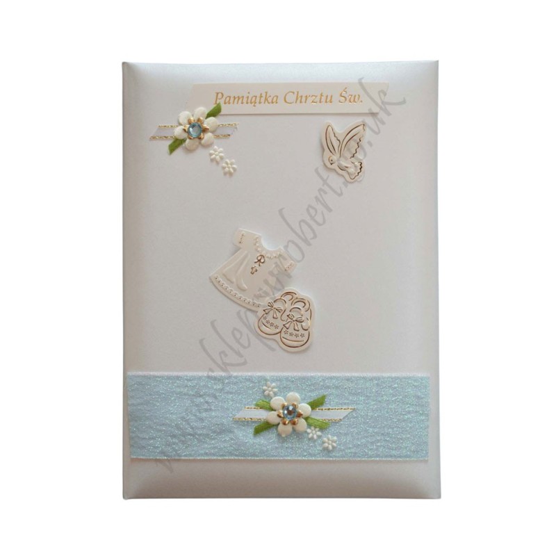 Pamiątka  Chrztu Św. rękodzieło 7