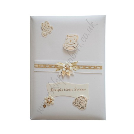 Pamiątka  Chrztu Św. rękodzieło 9