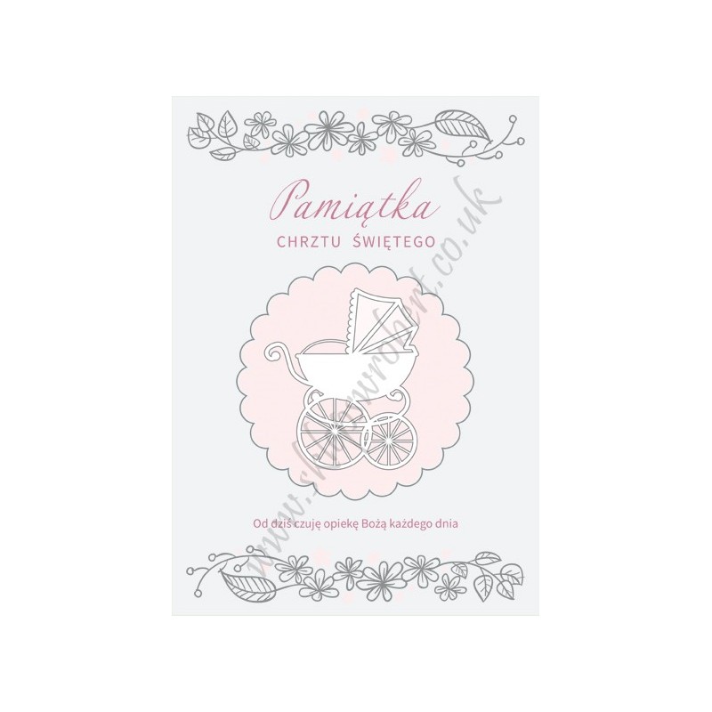 Pamiątka  Chrztu Św. 53
