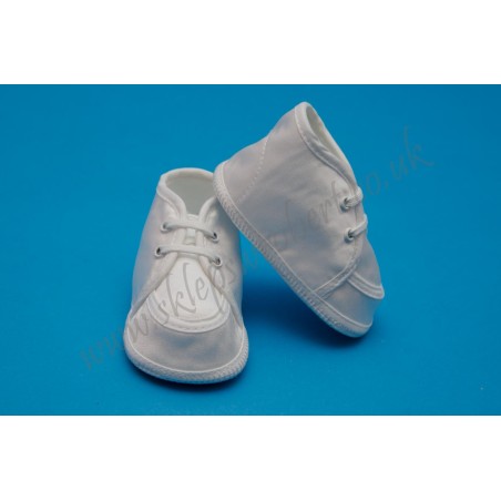 Atłasowe buciki wiązane kod 015