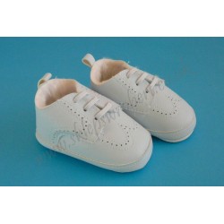 Buty skórzane zimowe błękitne