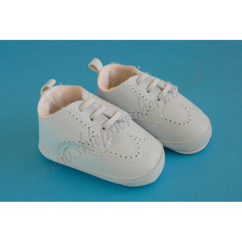 Buty skórzane zimowe błękitne