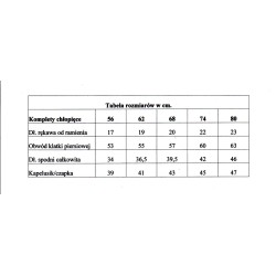 Komplet chłopięcy kod 4839