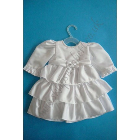 Sukienka z falbankami dł.rękaw kod 4440