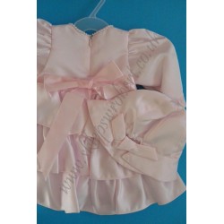 Sukienka z falbankami dł.rękaw kod 4440