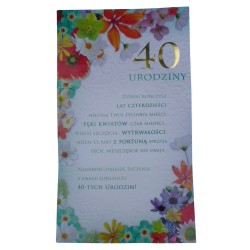 40 urodziny