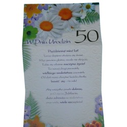 50 urodziny