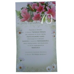 70 urodziny