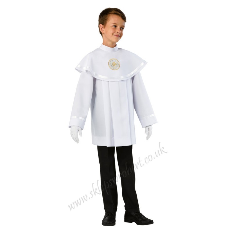 Alba krótka - biała tasiemka