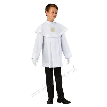 Alba krótka - biała tasiemka