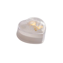 Pudełko na różaniec serce