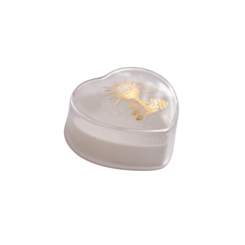 Pudełko na różaniec serce