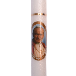 Świeca gromniczna JPII