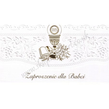 Zaproszenie dla Babci 1