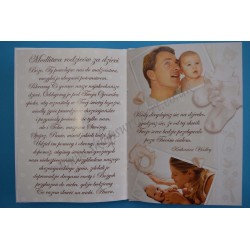 Pamiątka  Chrztu Św. rękodzieło 9