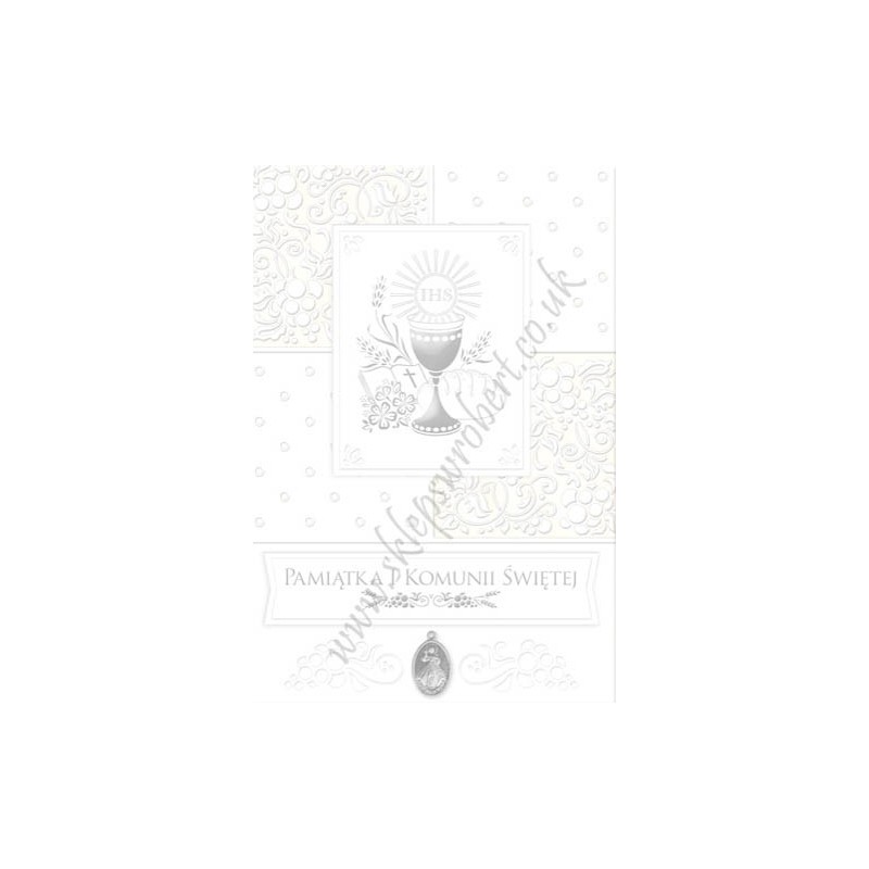 Pamiątka komunijna satyna 12