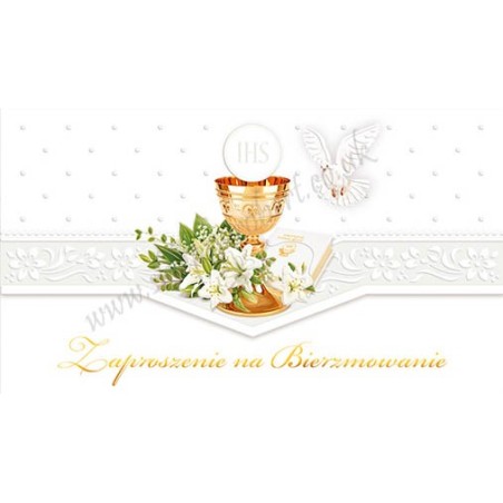 Zaproszenie na bierzmowanie 01