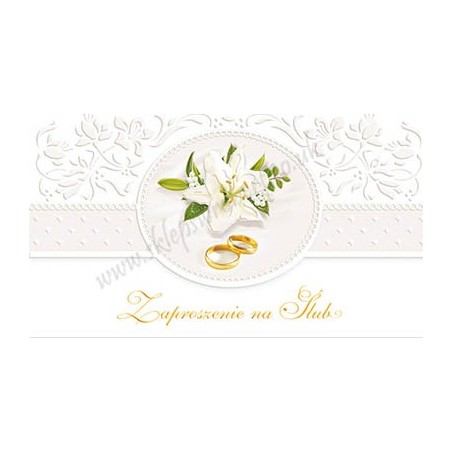 Zaproszenie na ślub 07