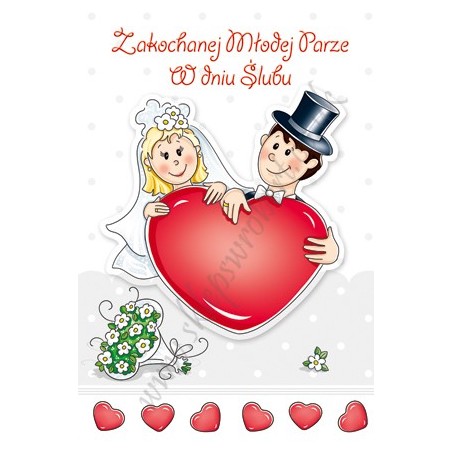 6.  Kartka Ślub
