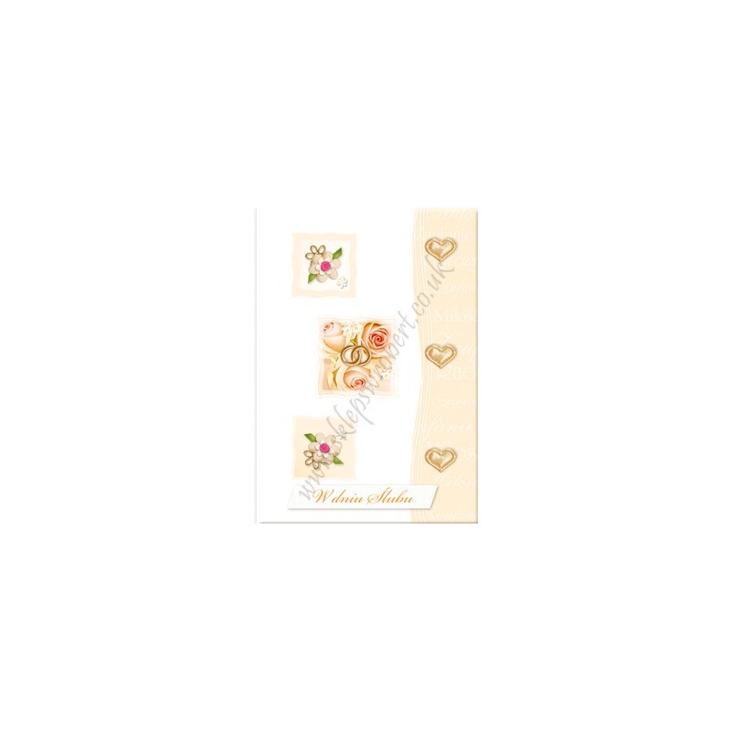 Pamiątka ślubu rękodzieło