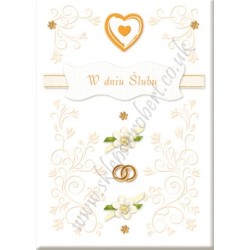 Pamiątka ślubu rękodzieło