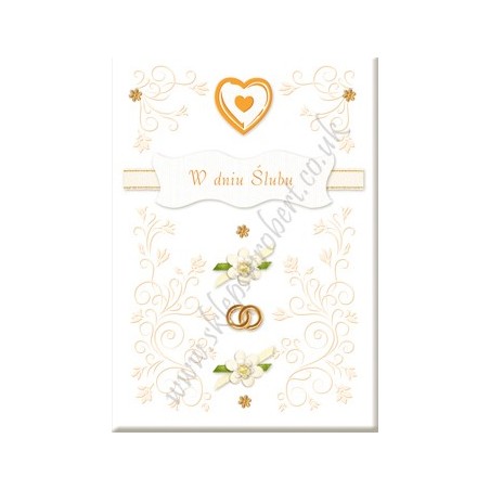 Pamiątka ślubu rękodzieło