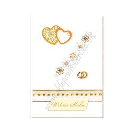 Pamiątka ślubu rękodzieło