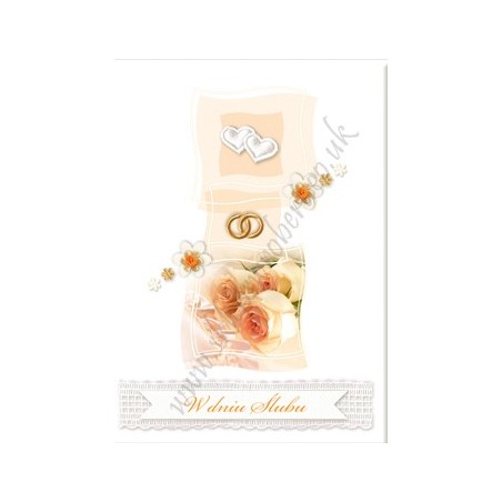 Pamiątka ślubu rękodzieło