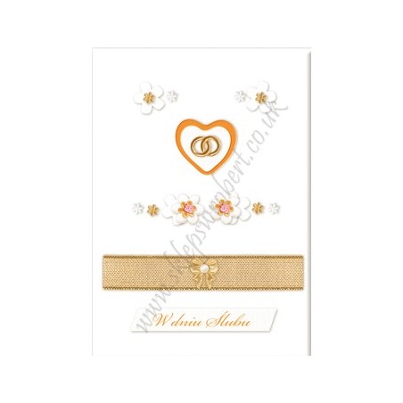 Pamiątka ślubu rękodzieło