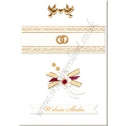 Pamiątka ślubu rękodzieło