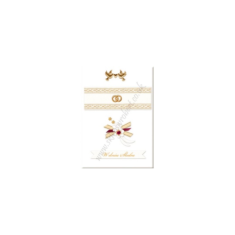 Pamiątka ślubu rękodzieło