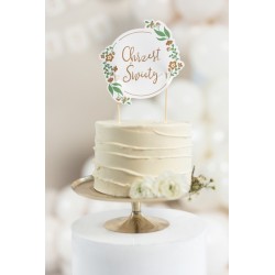 Topper na tort ''Chrzest Święty''