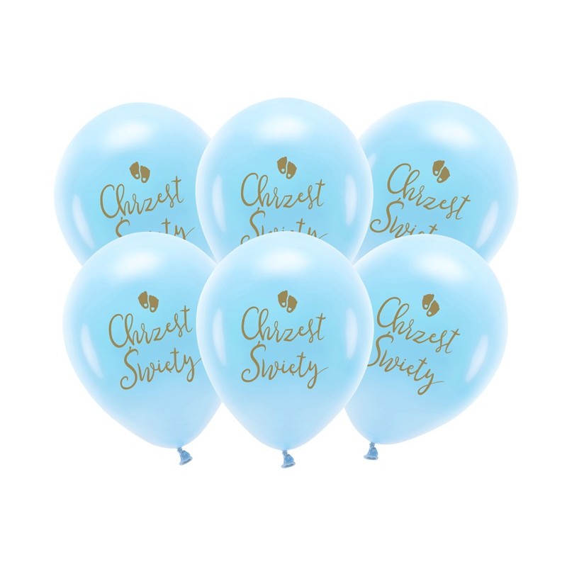 Balony Chrzest Święty, blue