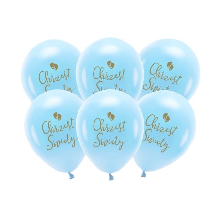 Balony Chrzest Święty, blue