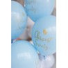 Balony Chrzest Święty, blue