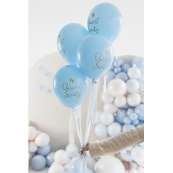 Balony Chrzest Święty, blue