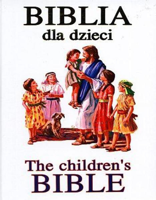 Obrazek Biblia dla dzieci. The children's bible (biała)